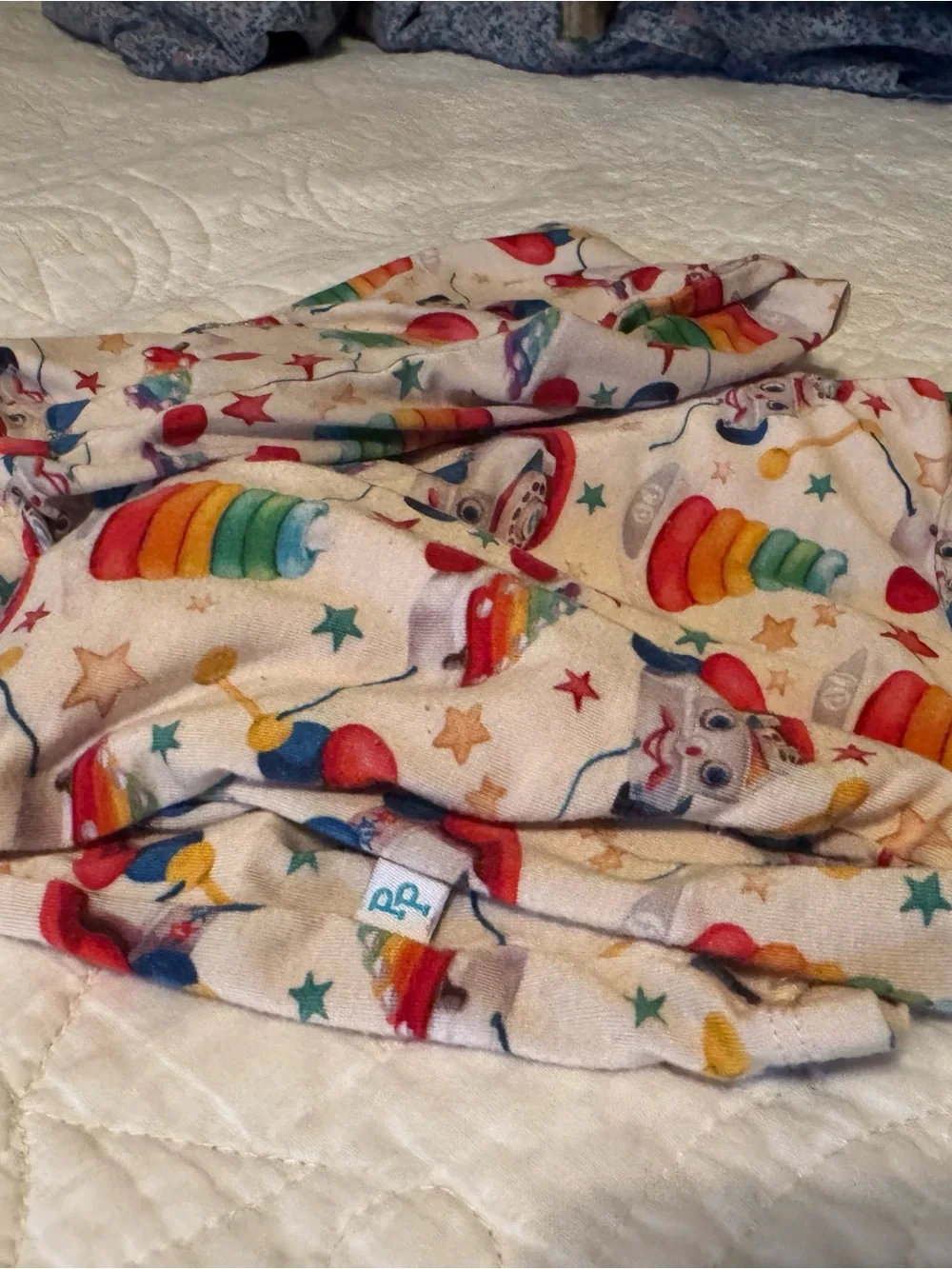 Posh Peanut Pajama Fisher Price Toy Print